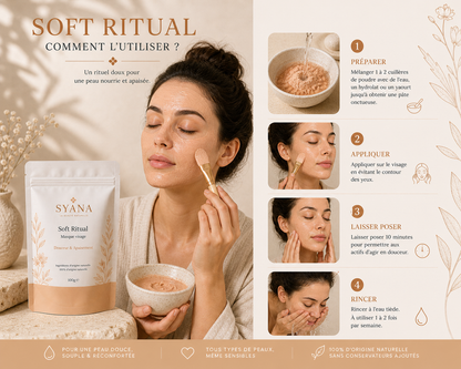 Soft Ritual – Masque visage - Apaisant & Hydratant