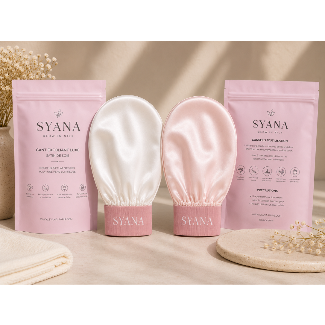 Gant Exfoliant Glow Skin - Satin de Soie